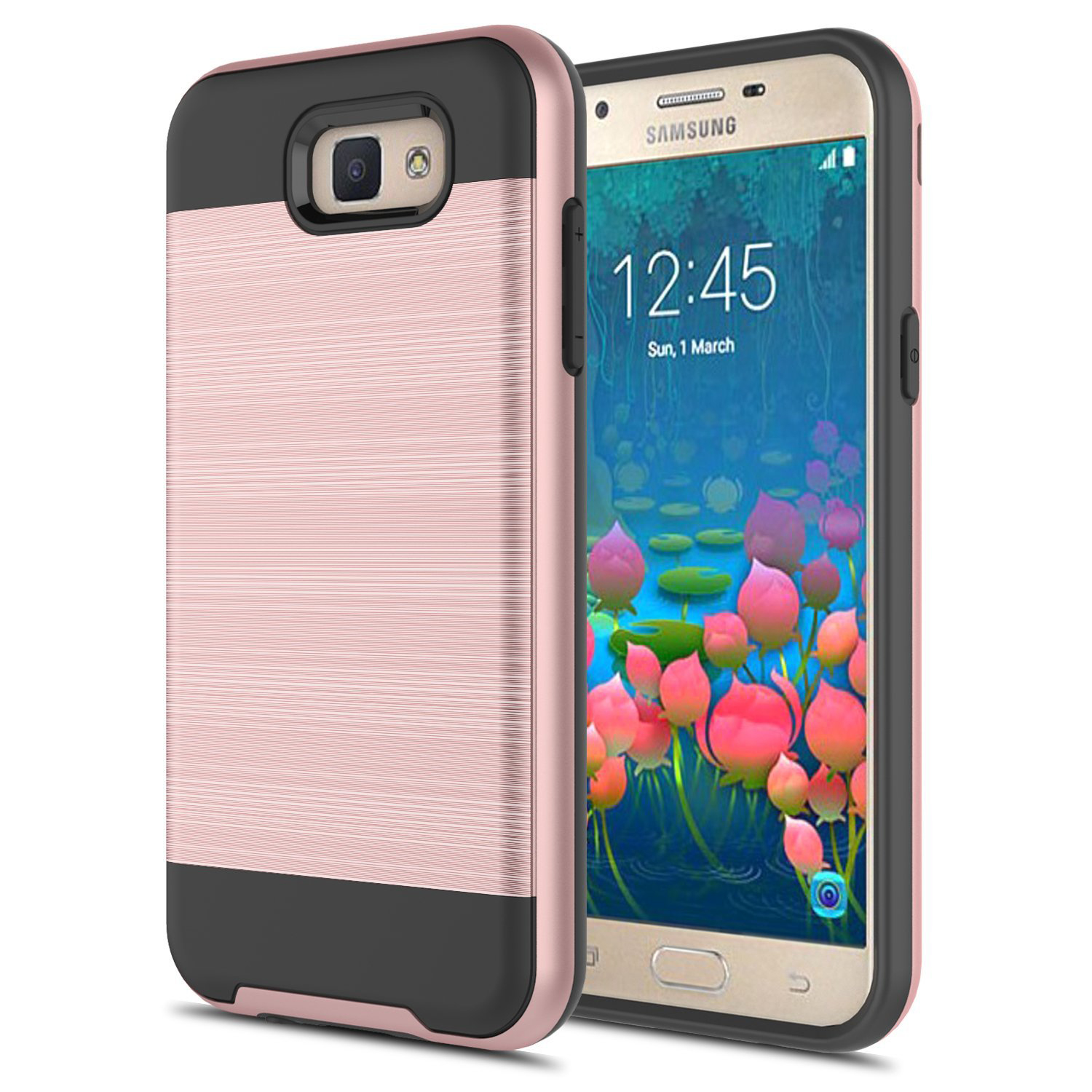 Samsung Galaxy J5 Prime, G570, On5 (2016) Armor Hybrid Case (Rose GOLD)''''
